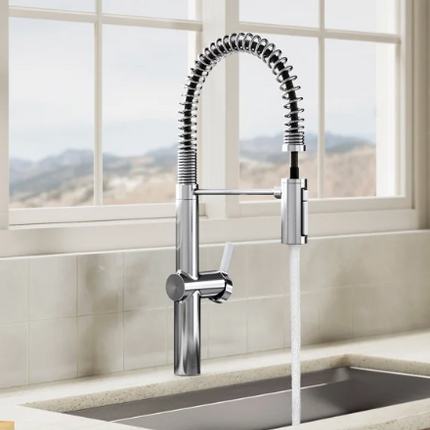 Kohler Haku Semi-Pro Pull-down Kitchen Faucet STAINLESS