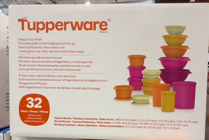 Tupperware 30-32-piece Container Set