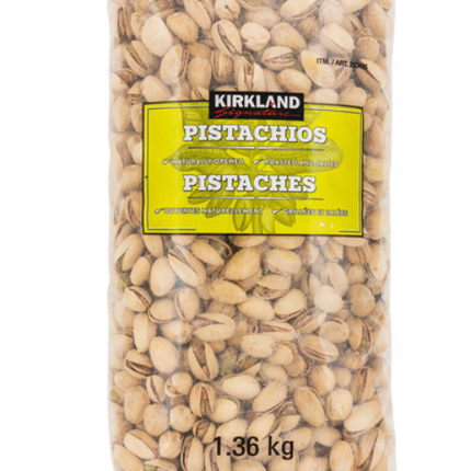 KS Pistachios 1.36kg OPEN
