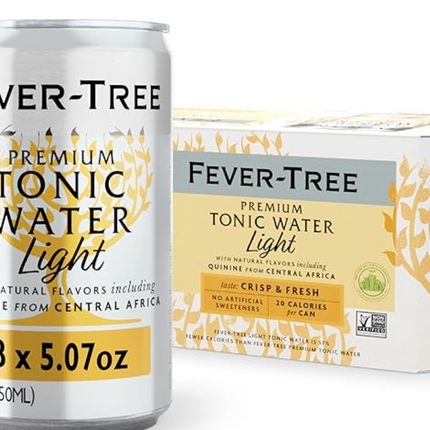 Fever-Tree Refreshingly Light Tonic Water: 150 mL x 8 cans