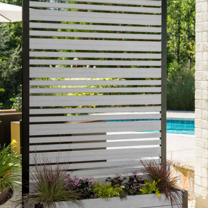 Florence Screen Kit with Planter Box, 1 Panel 6 ft. USED