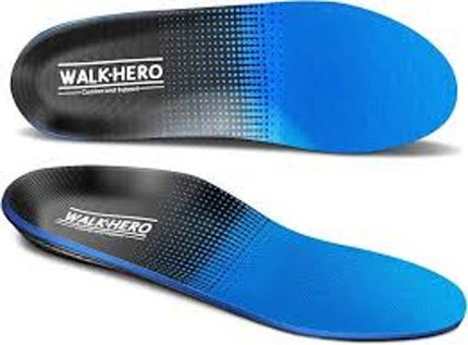 Walk Hero Men’s Light Blue Orthotic Insoles