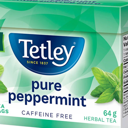 Tetley Peppermint Tea, 6 × 40, 240-count
