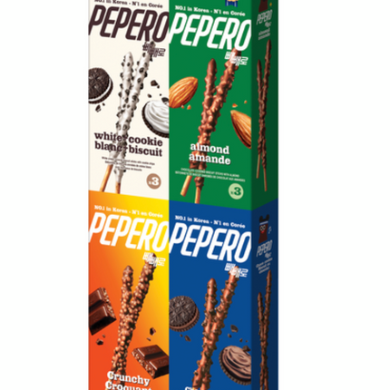 Lotte Pepero Assorted OPENED