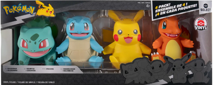 Pokemon 8-inch Deluxe Vinyl Figures – 4 pack