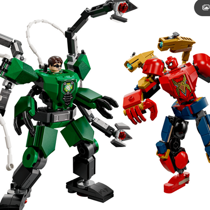 Marvel #76338 Mech Battle: Spider-Man vs. Doc Ock