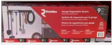 Richelieu Garage Organization