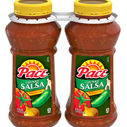 Pace Chunky Salsa, 2 × 1 L