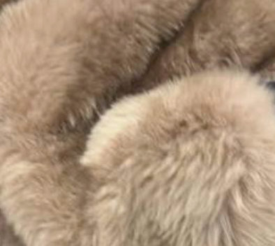 Mon Château QUAD Faux Fur Rug BROWN