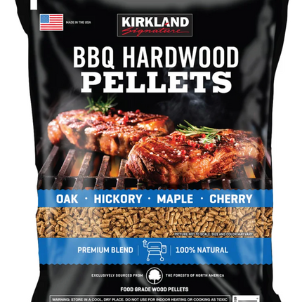 KS BBQ Hardwood Pellets, 40 lb