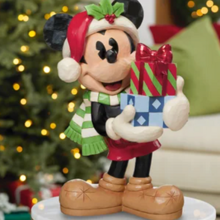 Holiday Mickey with Presents Statue 43,82 cm (17,25 in.)