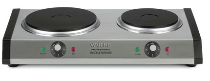 Waring Double Cast Iron Burner Hot Plate