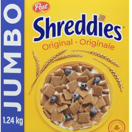 Shreddies Cereal Original Jumbo - 1.24 kg