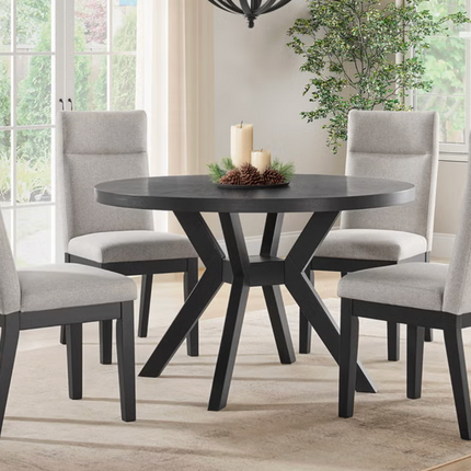 Bayside Furnishings - Kaelyn 5-piece Dining Room Set, 122 cm (48 in.) Diameter