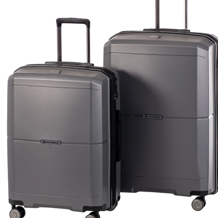 Air Canada Maple Leaf 2 Piece Luggage Set USED