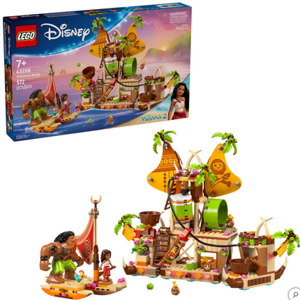 LEGO Disney Moana 2 Kakamora Barge 43258