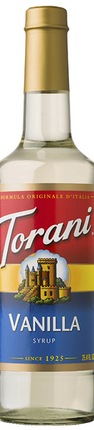 Torani Vanilla Syrup - 750ml