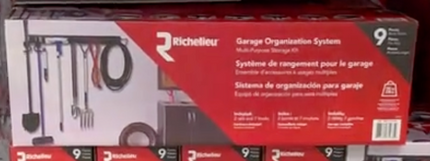 Richelieu Garage Organization USED