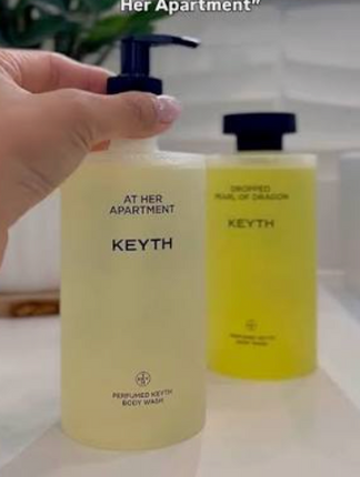 KEYTH Seoul Perfumed Body Wash Duo Pack OPENED