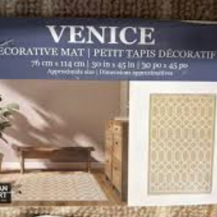 venice collection accent rug 30 x 45
