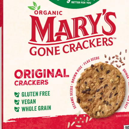 Mary's Organic Original Crackers, 1 BAG