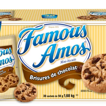 Famous Amos Cookies, 20-24-count