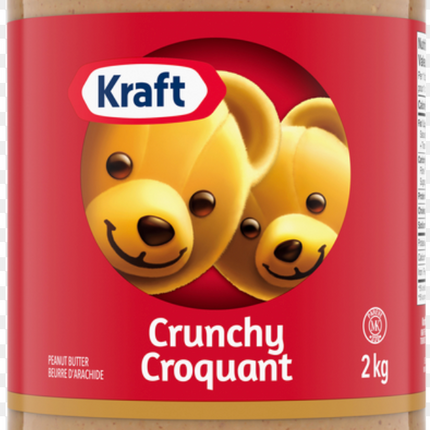 Kraft Crunchy Peanut Butter, 2 kg