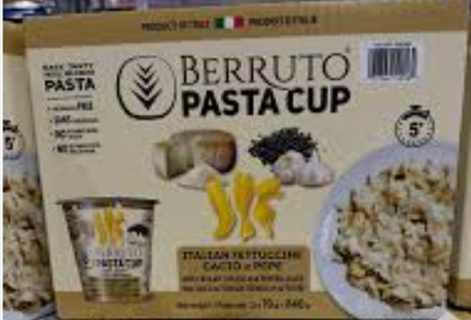 Berruto Pasta Cup Cacio e Pepe 10-12x70g