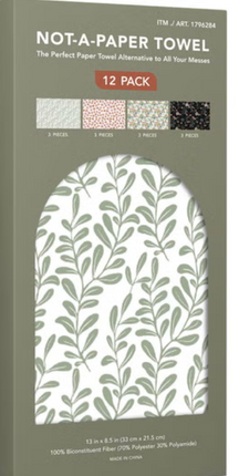 Evergrace Not A Paper Towel 12-Pack