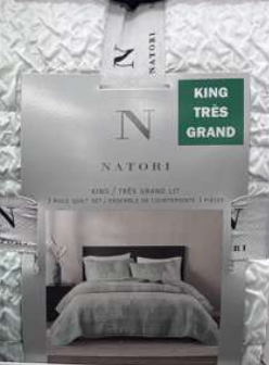Natori QUEEN Quilt Set