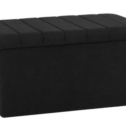 Seville Classics Boucle Foldable Storage Trunk USED