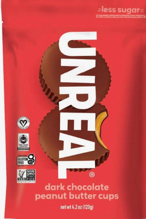 Unreal Dark Chocolate Peanut Butter Cups 435g