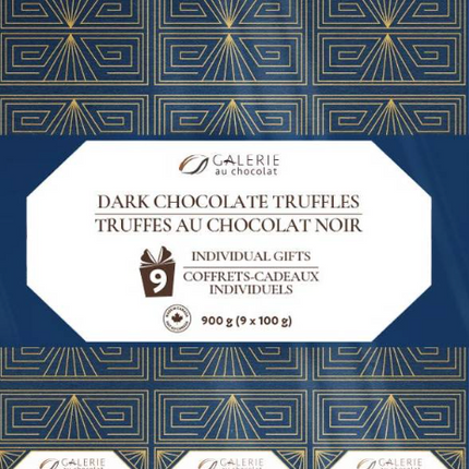 Galerie Au Chocolate Dark Chocolate Truffles (9 x 100 g)