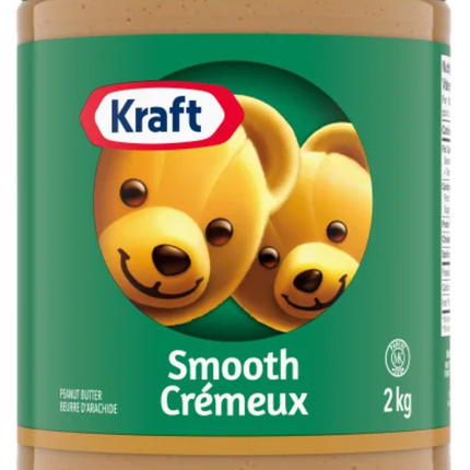 Kraft Smooth Peanut Butter, 2 kg