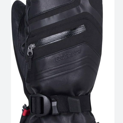 Karbon - Unisex Leather Mitts