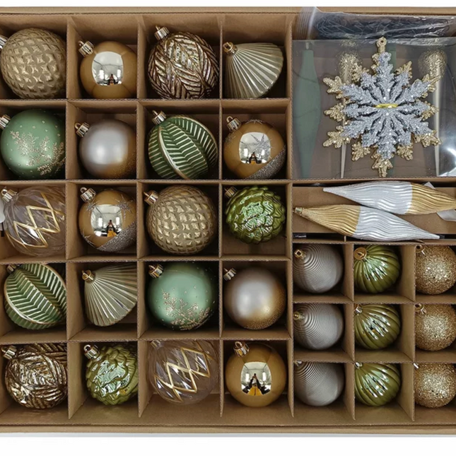 78 Pack Ornaments