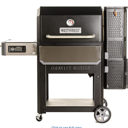 Masterbuilt Gravity Series 1050 Digital Charcoal Grill And Smoker Combo,USED