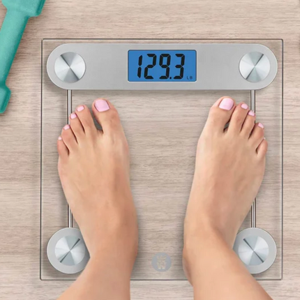 Weight Watchers Digital Glass Scale with Blue Backlight