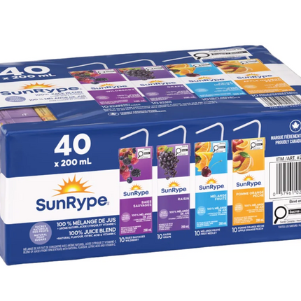 SunRype Variety Pack 29-20 x 200ml
