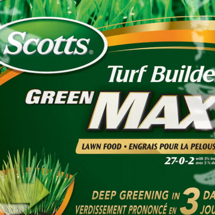 Scotts Turf Builder Green MAX Lawn Food