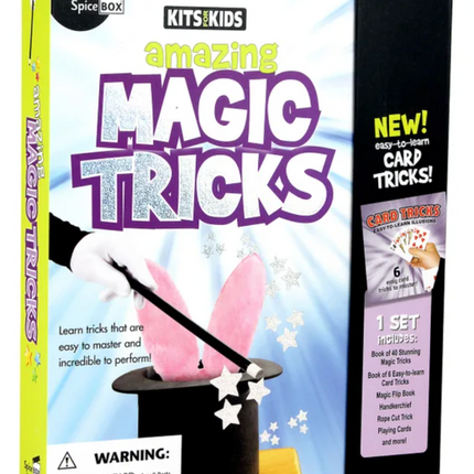 SpiceBox Kids Magic Tricks Book Kit