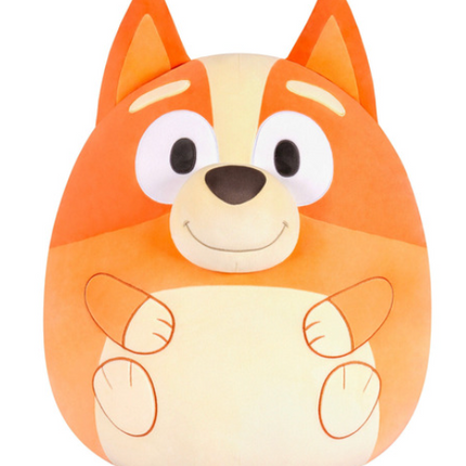 20" Squishmallow Bluey ORANGE-DAMAGE
