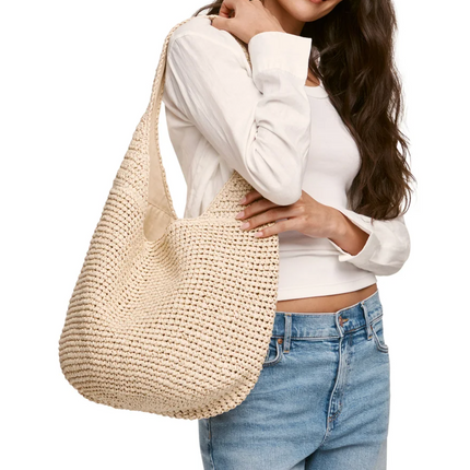 Banana Republic Women’s Raffia Tote Bag