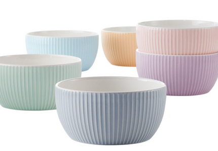 Maison Neuve Taylor Porcelain Bowls 6PC