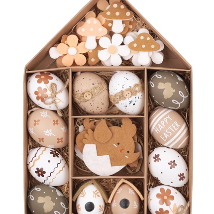 Easter Egg Decoration Ornaments Set Of 40ct