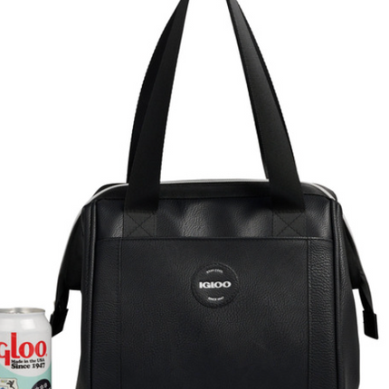 Igloo Luxe Lunch Cooler Bag-BLACK