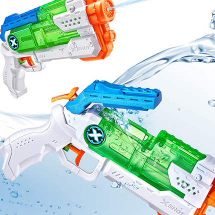 ZURU X-Shot Fast-Fill Water Blaster 2 pk USED