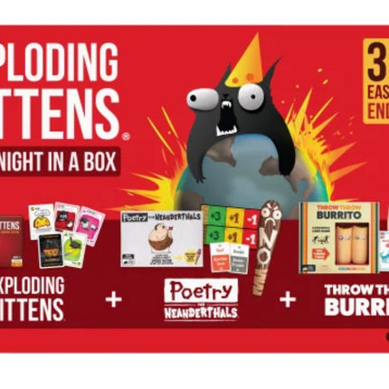 Exploding Kittens 3 Pack