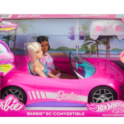 Hot Wheels Rc Barbie Convertible No Dolls