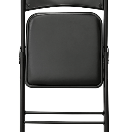 Vinyl-Padded Metal Steel Folding Chairs